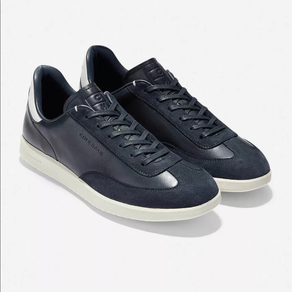 MENS COLE HAAN GRANDPRO TURF SNEAKER NAVY 10,5